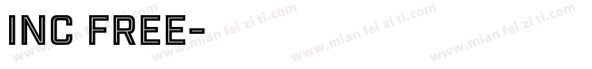 inc free字体转换